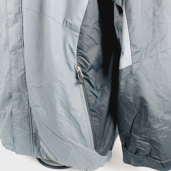 Columbia Men's Black Gray Versatile Triple Interchange Snow Windbreaker Jacket L - Picture 8 of 13